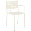 HAY Balcony dining chair with armrest, chalk beige