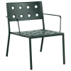 HAY Balcony lounge armchair, dark forest