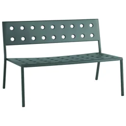 HAY Balcony Lounge bench, 113,5 x 69 cm, dark forest