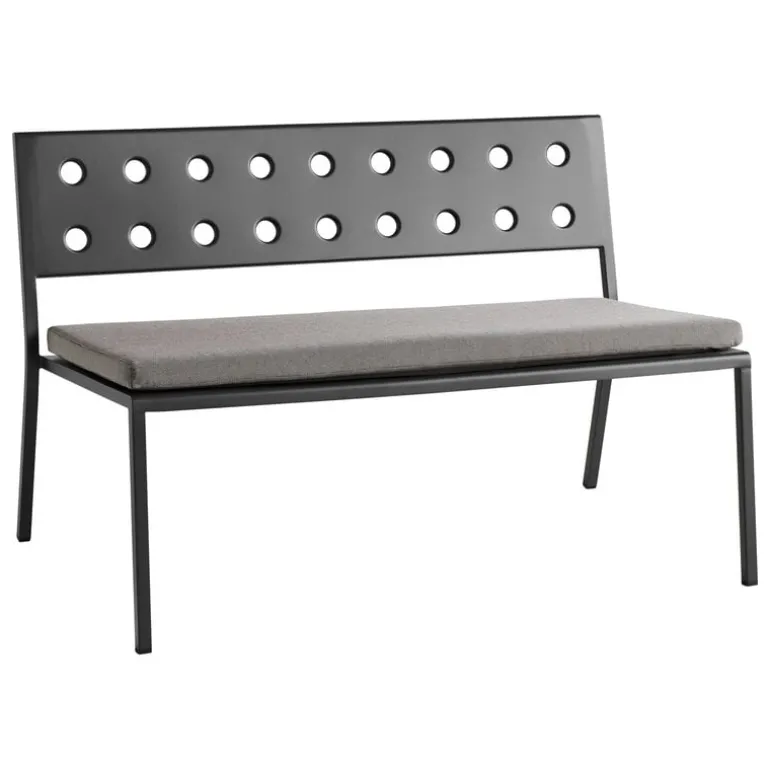 HAY Balcony Lounge bench cushion, black pepper
