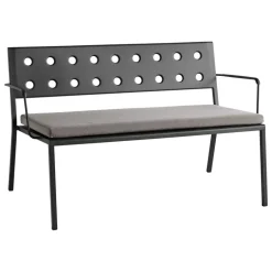 HAY Balcony Lounge bench cushion, black pepper