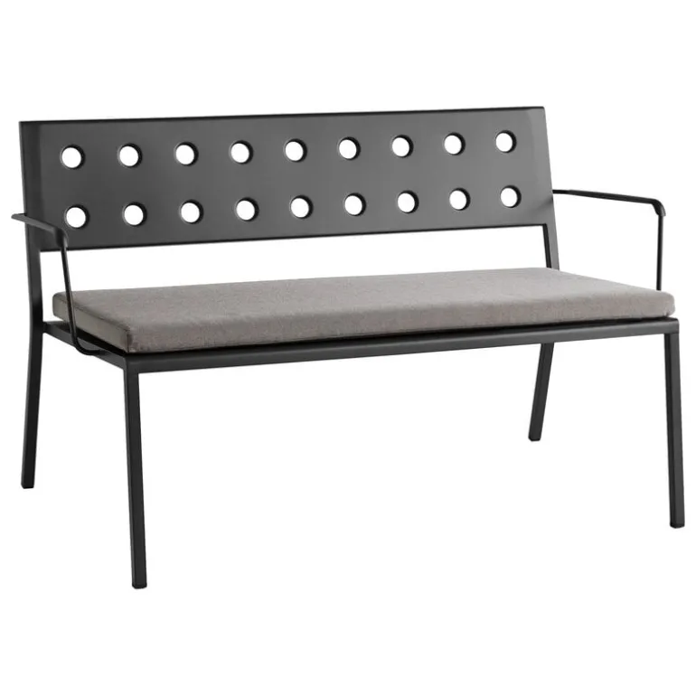 HAY Balcony Lounge bench cushion, black pepper