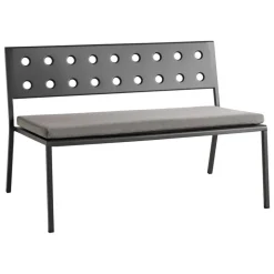 HAY Balcony Lounge bench, 113,5 x 69 cm, anthracite