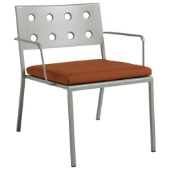 HAY Balcony lounge chair cushion, red cayenne