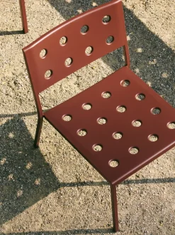 HAY Balcony lounge chair, iron red