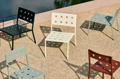 HAY Balcony lounge chair, iron red