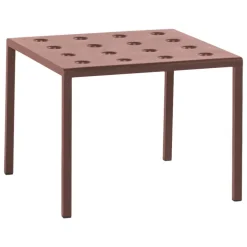 HAY Balcony low table, 50 x 51,5 cm, iron red