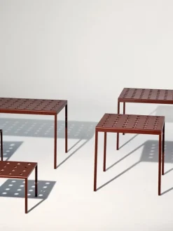 HAY Balcony table, 144 x 76 cm, iron red