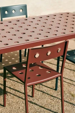 HAY Balcony table, 190 x 87 cm, iron red