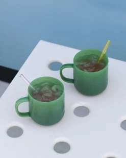 HAY Balcony table, 75 x 76 cm, chalk beige