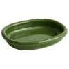 HAY Barro oval dish, L, green