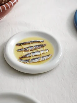 HAY Barro plate, set of 2, 18 cm, off-white