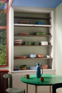 HAY Barro plate, set of 2, 18 cm, green