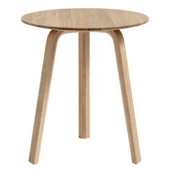 HAY Bella coffee table 45 cm, high, lacquered oak