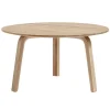 HAY Bella coffee table 60 cm, low, lacquered oak
