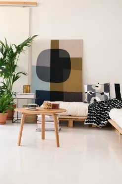 HAY Bella coffee table 60 cm, high, oiled oak