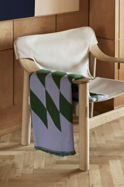 HAY Bernard lounge chair, oak - canvas