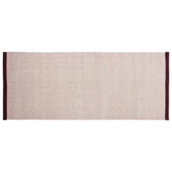 HAY Bias Rug Tint, cherry tint