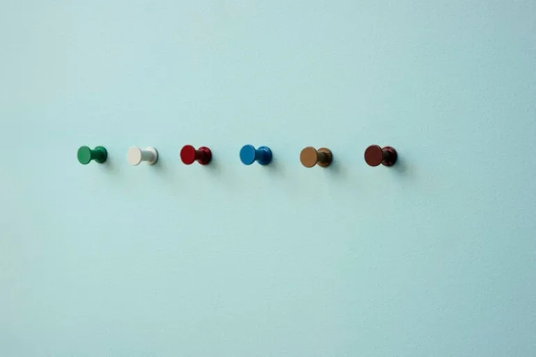 HAY Bolt Hook set, 2 pcs, light brown