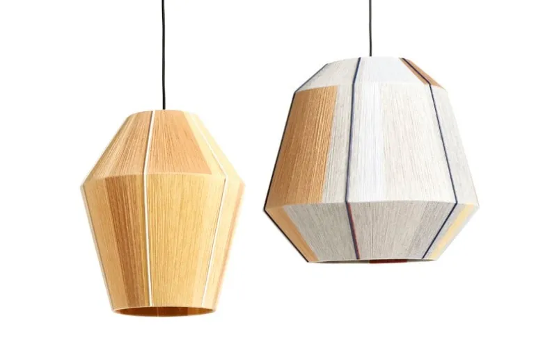 HAY Bonbon 320 lampshade, yellow melange