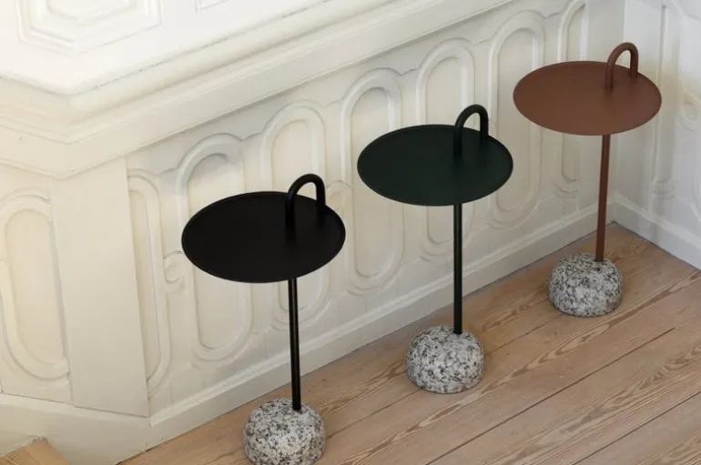 HAY Bowler side table, fir green