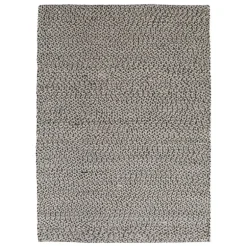 HAY Braided rug, grey