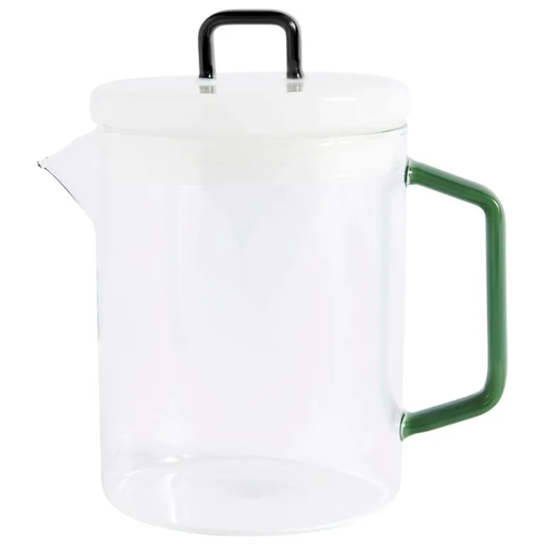 HAY Brew pot, clear - jade white
