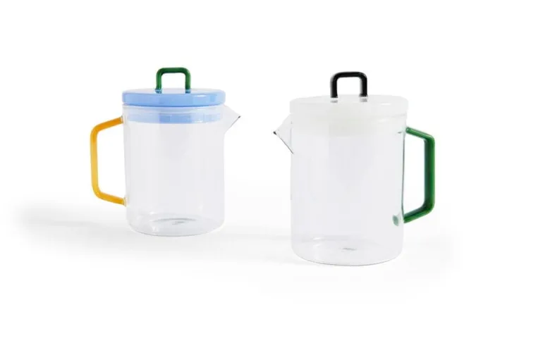 HAY Brew pot, clear - jade white