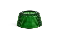 HAY Brim pendant, 24,5 cm, bottle green glass