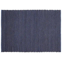HAY Channel rug, blue - white