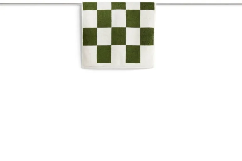 HAY Check bath mat, 50 x 90 cm, matcha