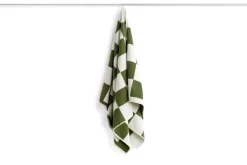 HAY Check bath towel, 70 x 136 cm, matcha