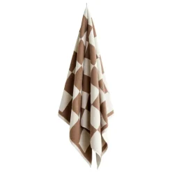 HAY Check bath towel, 70 x 136 cm, cappuccino