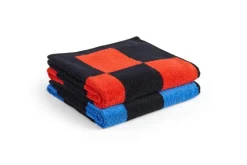 HAY Check hand towel, 50 x 90 cm, poppy red