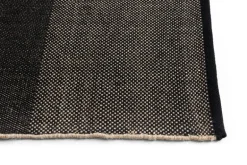 HAY Check rug, black