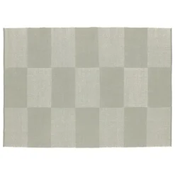 HAY Check rug, grey