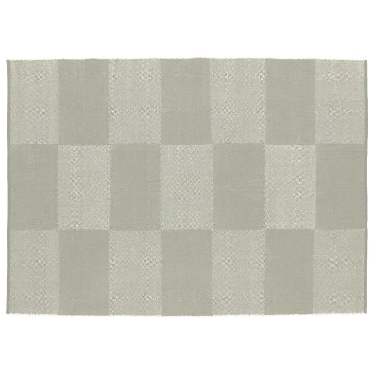 HAY Check rug, grey