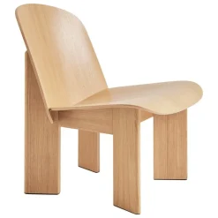HAY Chisel lounge chair, lacquered oak