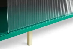 HAY Colour Cabinet w/ glass doors, floor, 180 cm, multicolour