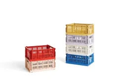 HAY Colour Crate, M, recycled plastic, lavender