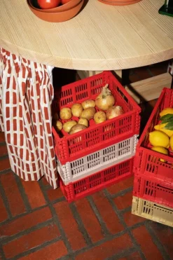 HAY Colour Crate, M, recycled plastic, powder