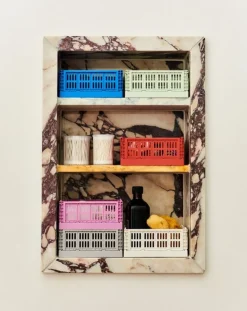 HAY Colour Crate Mini, 2 pcs, light grey