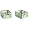 HAY Colour Crate Mini, 2 pcs, mint