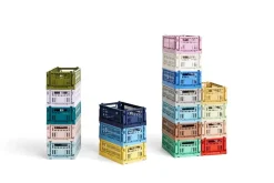 HAY Colour Crate, S, recycled plastic, lavender