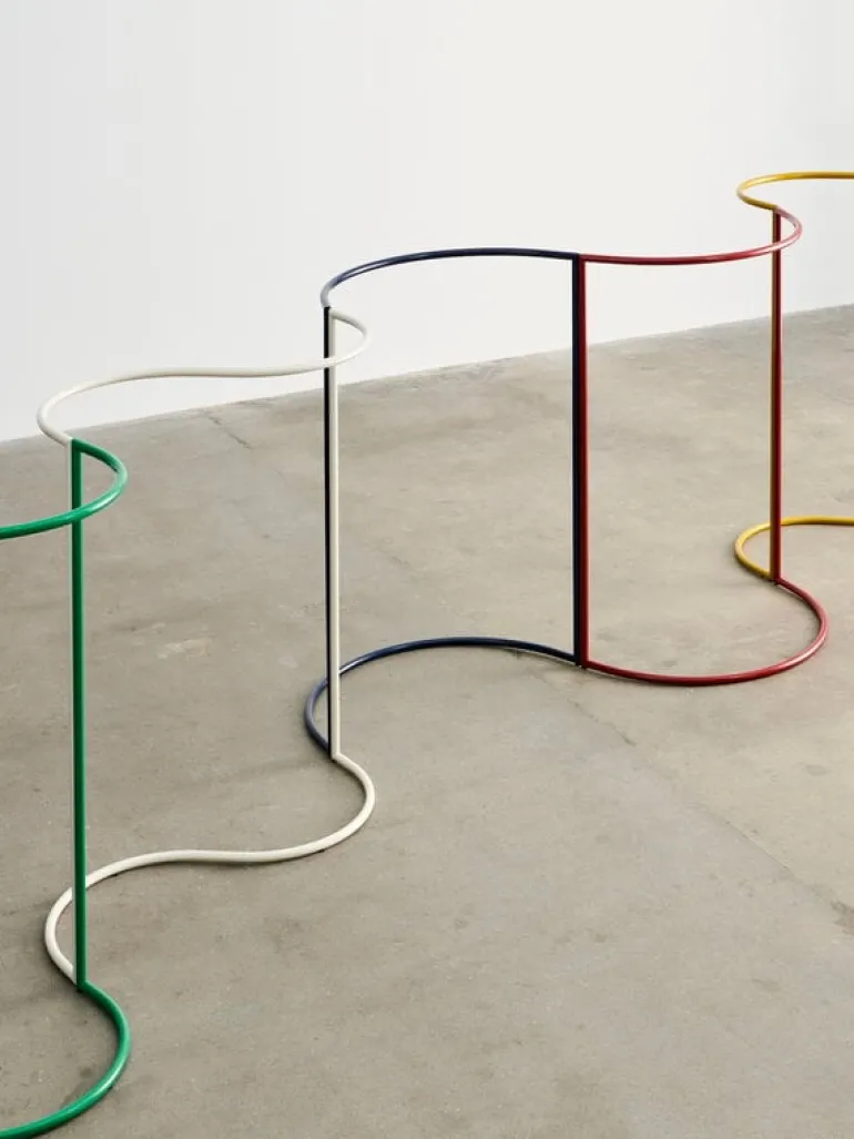 HAY Colour Rack clothes rack, C-shape, standard grey