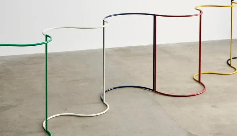 HAY Colour Rack clothes rack, C-shape, black