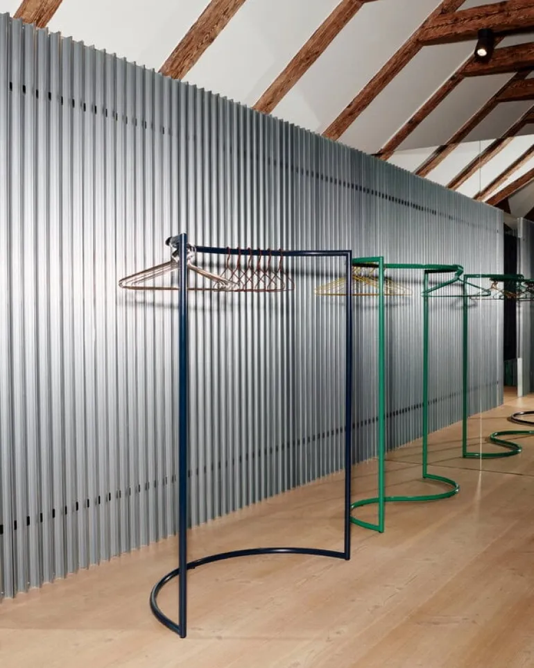 HAY Colour Rack clothes rack, C-shape, black