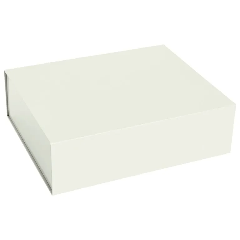 HAY Colour Storage box, L, chalk white