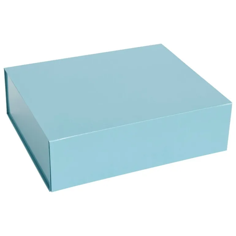 HAY Colour Storage box, L, ocean blue