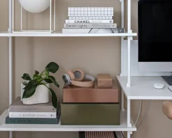 HAY Colour Storage box, S, milk chocolate